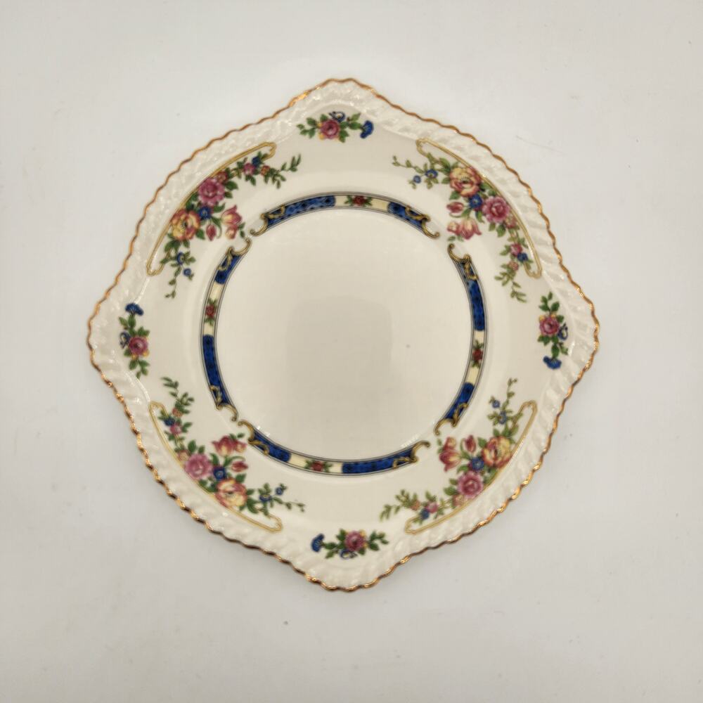 Johnson Bros. England Eastbourne (Old English)‎ Square Salad Plate c1949 Rare